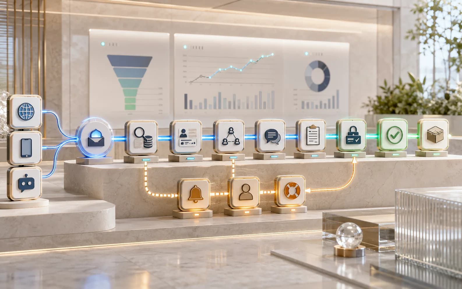 How to automate the client journey from enquiry to payment
